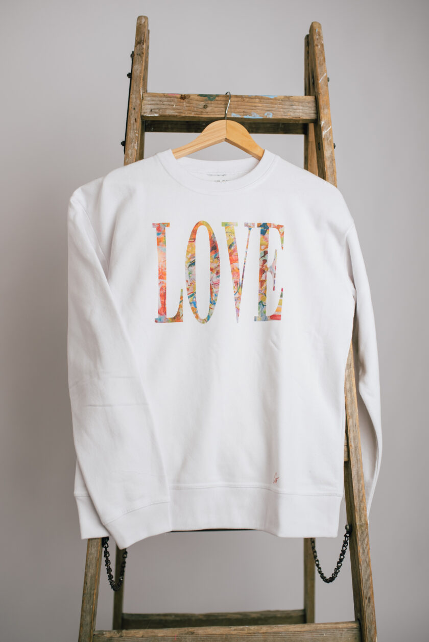 Love Férfi pulóver - Image 2