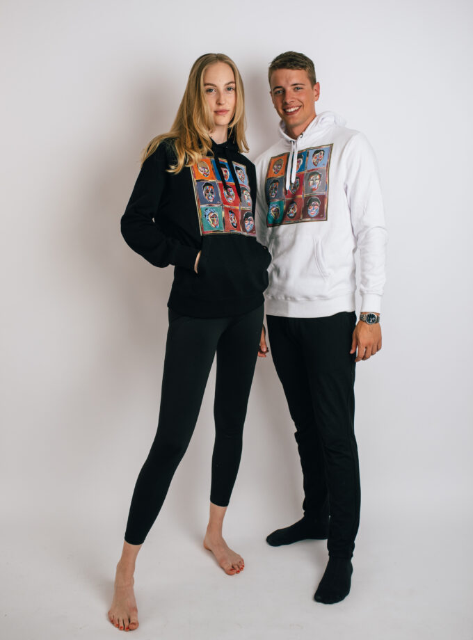 Péntek Máté Női kapucnis pulóver