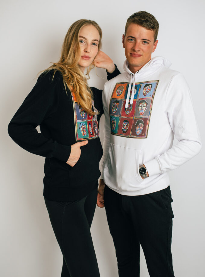 Péntek Máté Női kapucnis pulóver