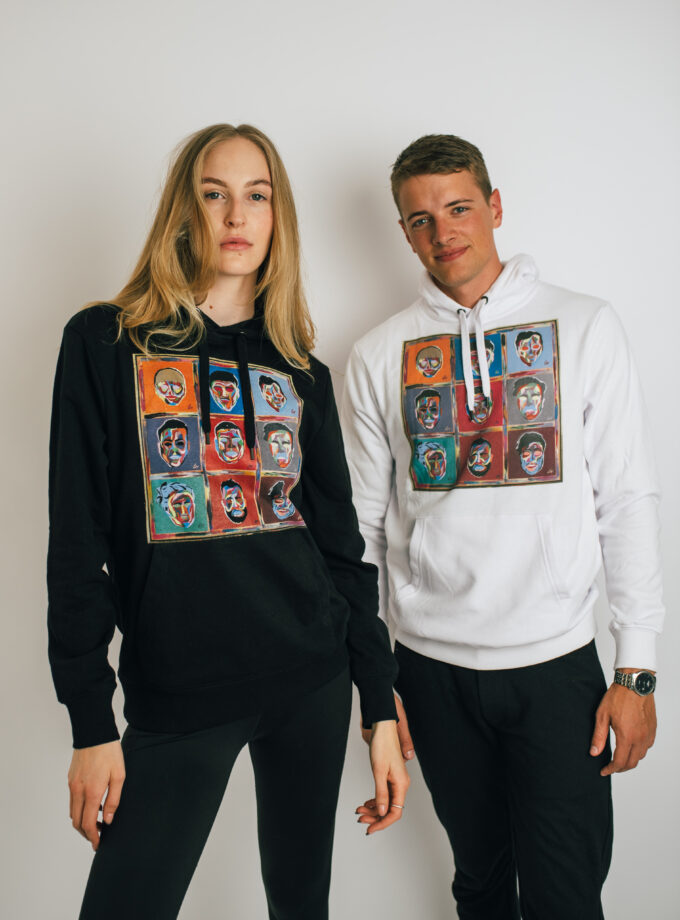 Péntek Máté Férfi kapucnis pulóver