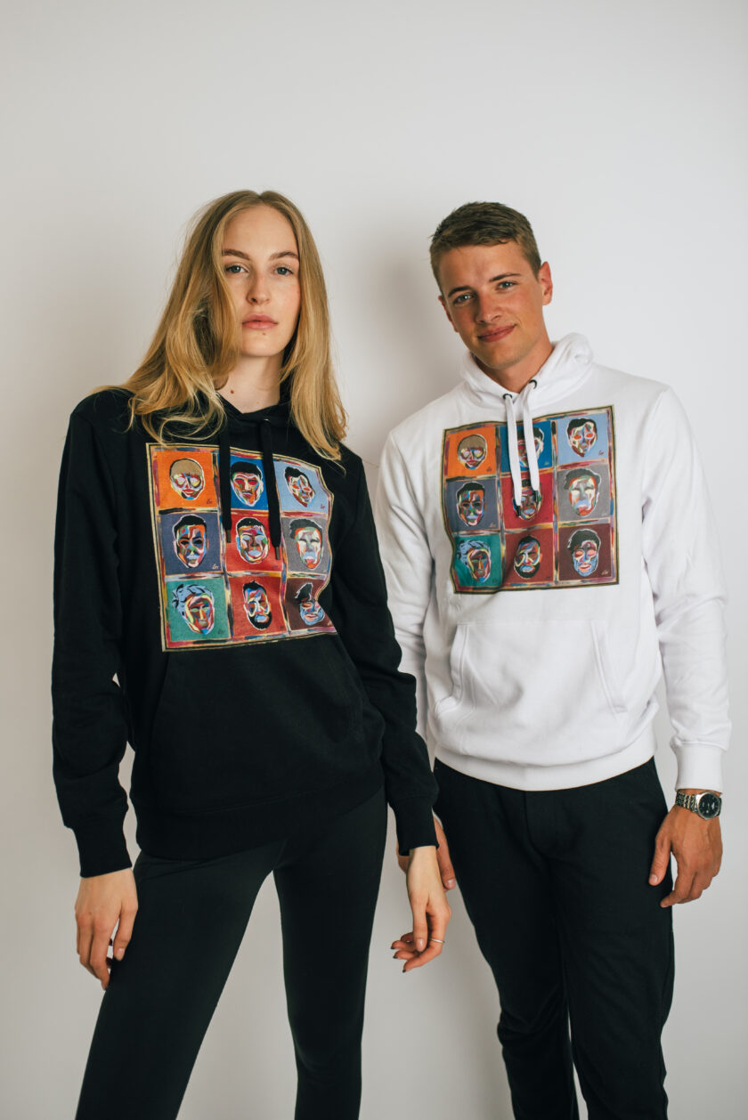 Péntek Máté Férfi kapucnis pulóver - Image 4
