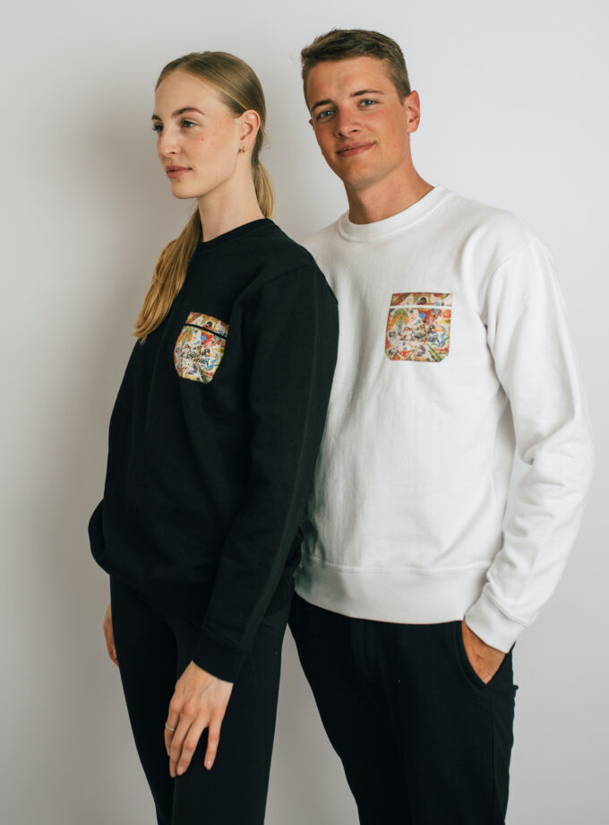 Szabályszerűségek-véletlenek Férni pulóver