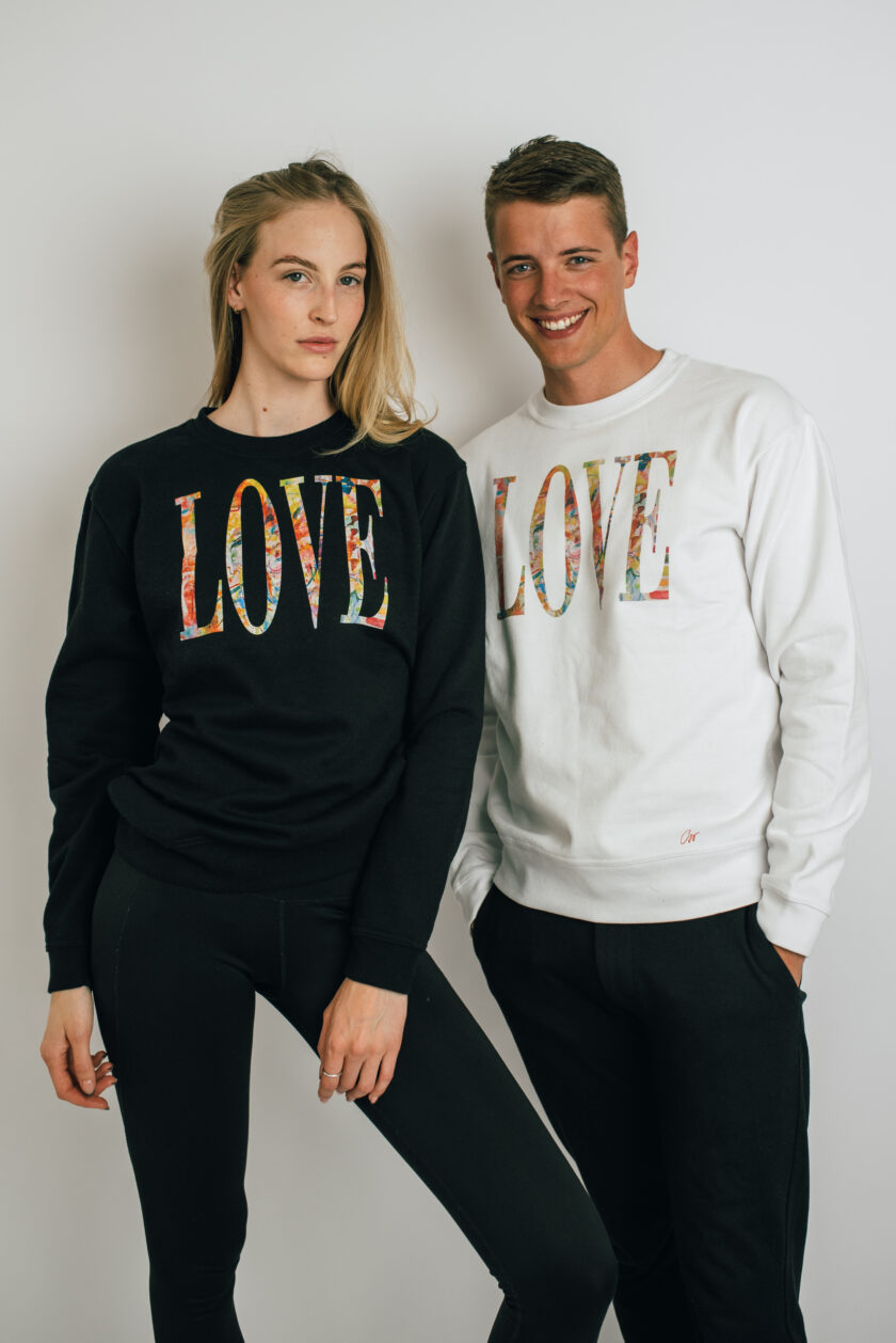 Love Férfi pulóver - Image 5