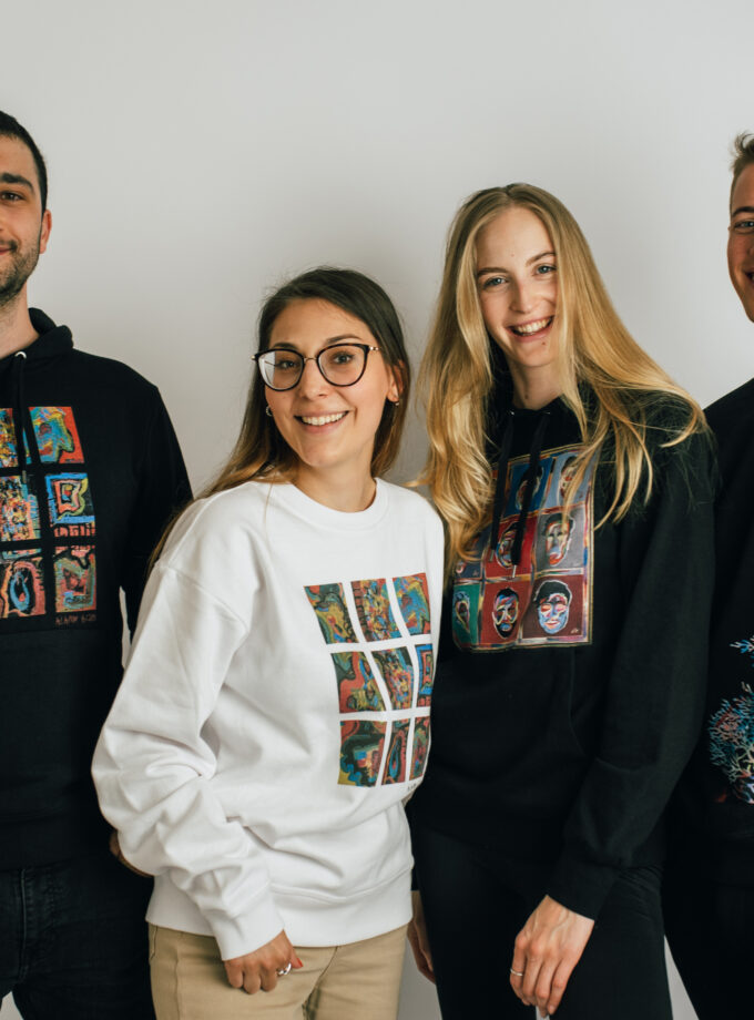 Láthatóan láthatatlan korallzátony Női pulóver