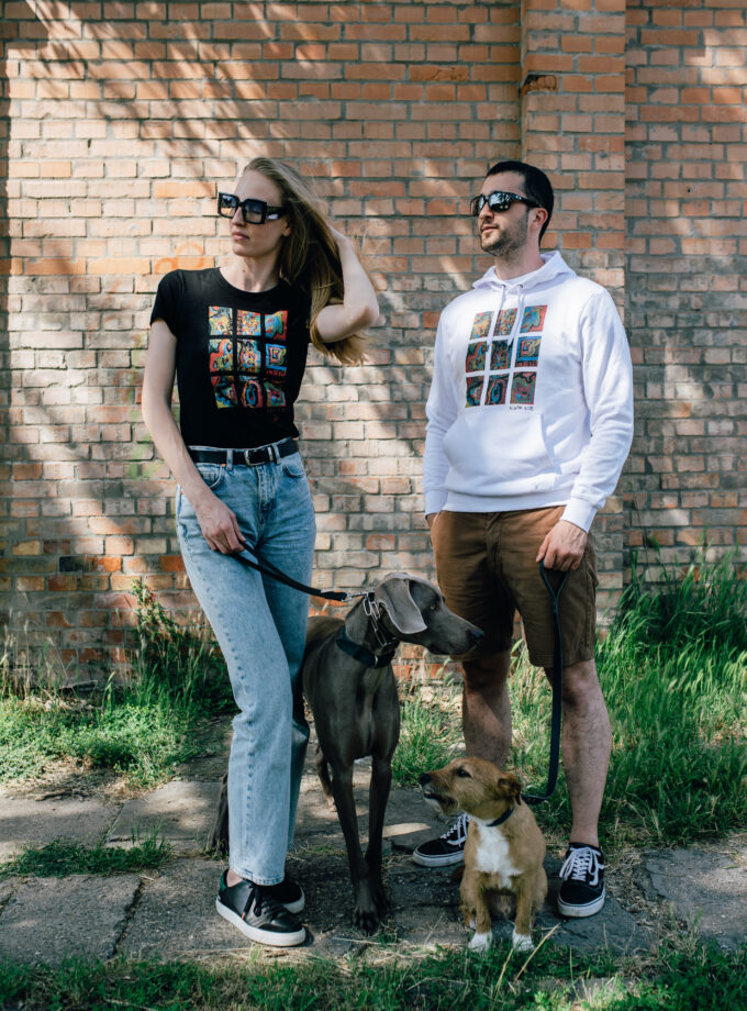 Alarm Férfi kapucnis pulóver