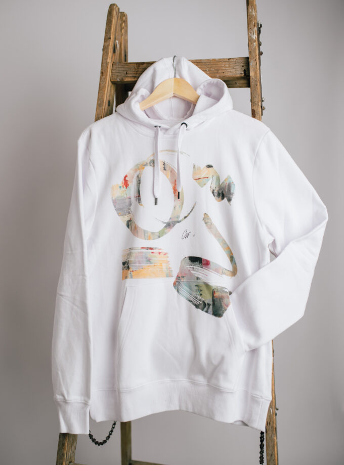 Madártávlat Férfi kapucnis pulóver