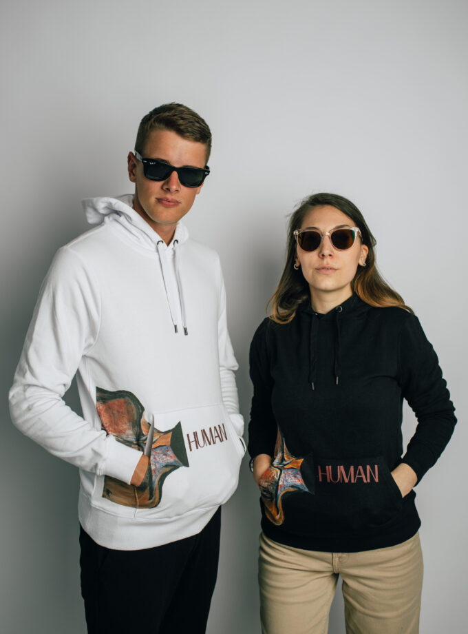 Human Férfi kapucnis pulóver