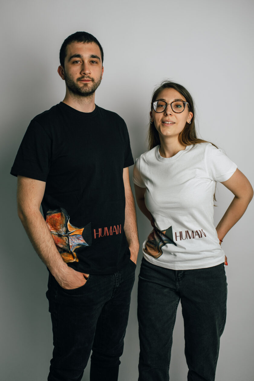 Human Férfi póló - Image 3