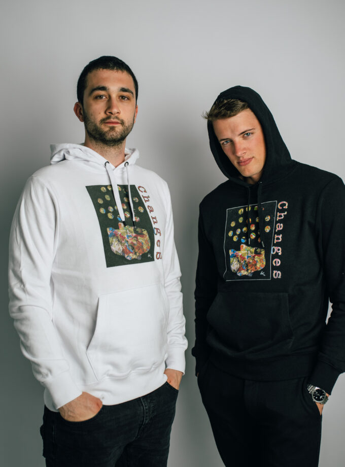 Changes Férfi kapucnis pulóver