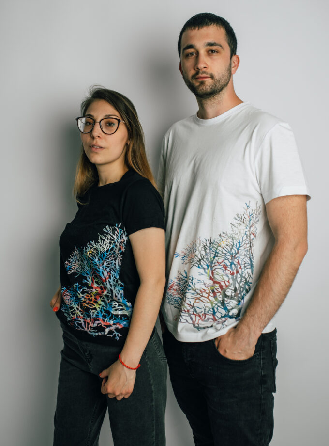 Láthatóan láthatatlan korallzátony Férfi póló