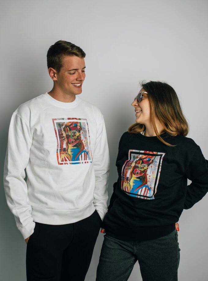 CSR portrait Férfi pulóver