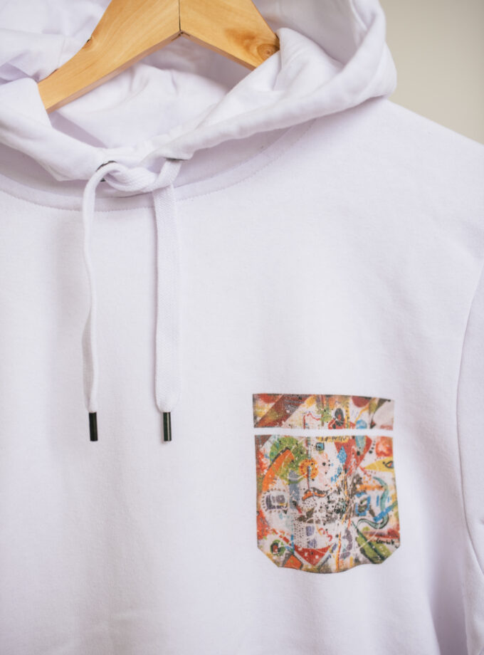 Szabályszerűségek-véletlenek Férni kapucnis pulóver