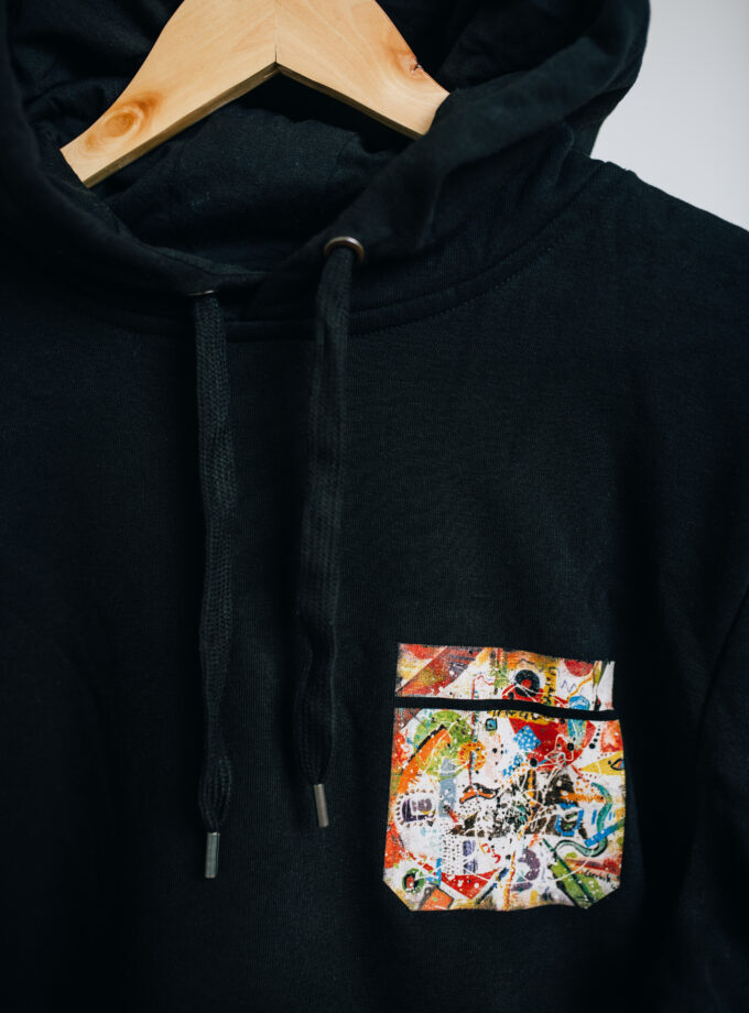 Szabályszerűségek-véletlenek Férni kapucnis pulóver